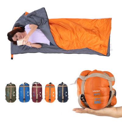 190x75cm Envelope Sleeping Bag Adult Camping Hiking Outdoor Mini Walking Beach
