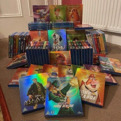 Walt Disney Pixar Classics BLURAY DVD Collection (+ Rare O Ring
