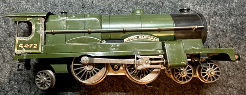 VINTAGE HORNBY TRAINS FLYING SCOTSMAN 4472 O GUAGE LOCO GREEN/BLACK