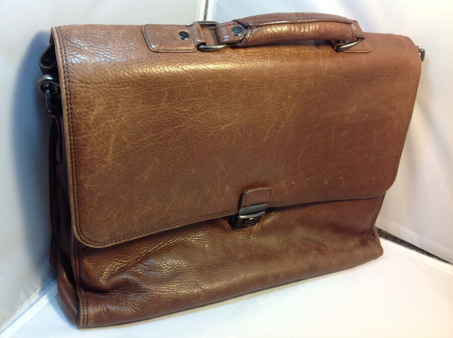 Vintage Heritage Leather Briefcase Brown (3325551) Gem