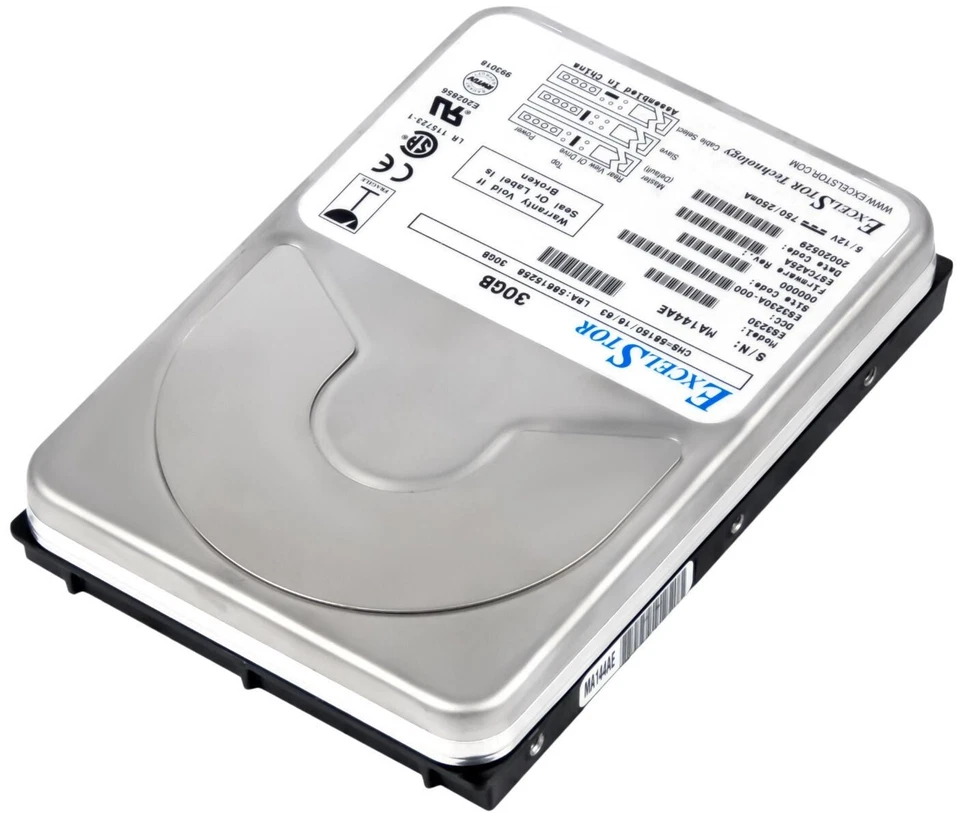 Hard Drive Excelstor ES3230 30GB 5400RPM 2MB ATA PATA / IDE 3.5" Inch - Image 3 of 3