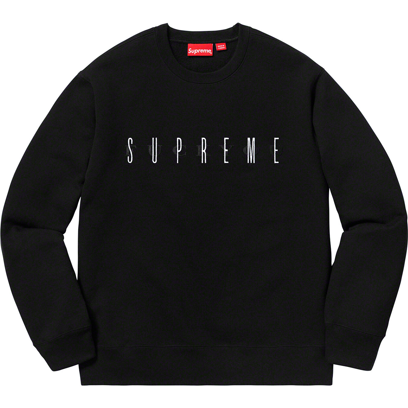 Толстовка с круглым вырезом Supreme Fk You FW19 FW19SW39 Мужские размеры S-XL 60190₽