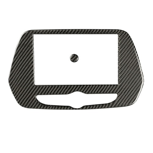 Carbon Fiber Navigation GPS Control Panel Cover Trim for Chevr Camaro ...