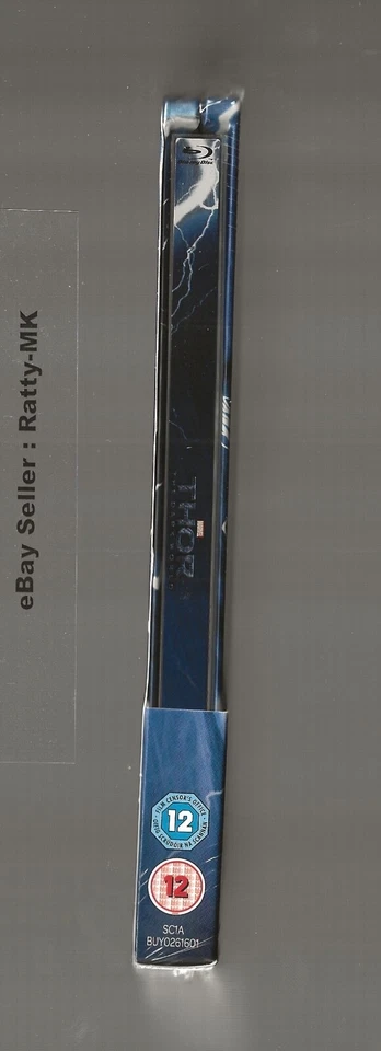 THOR THE DARK WORLD - UK LENTICULAR 3D + 2D BLU RAY STEELBOOK - NEW (LOOSE DISC) - Image 3 of 3