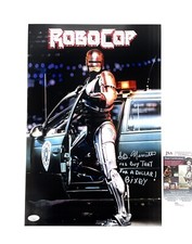 Robocop Bixby S.D. Nemeth Signed I'd Buy That For A Dollar Movie Poster JSA COA Robocop Bixby S.D. Nemeth Signed I'd Buy That For A Dollar Movie Poster JSA COA