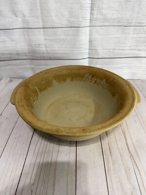 Round Baker Pampered Chef Stone Dish Vintage Pampered Chef 11 Inch