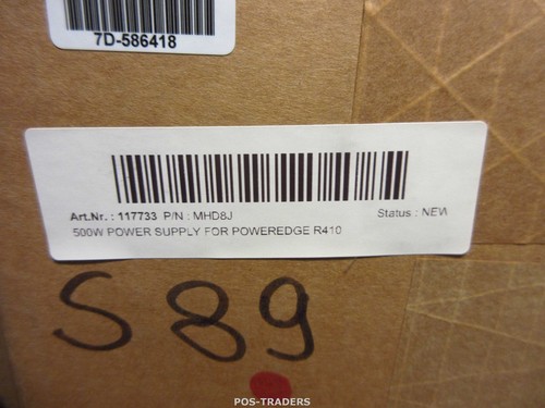 Alimentation serveur Dell MHD8J A500E-S0 500W remplaçable à chaud pour R410 R415 NX300 - NEUF - Photo 3/3