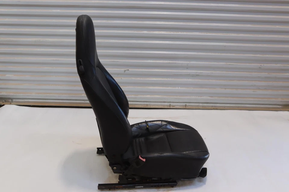 PORSCHE BOXSTER 2000-2003 ASIENTO DELANTERO IZQUIERDO LADO CONDUCTOR CUERO COMPLETO OEM Foto 4 de 4