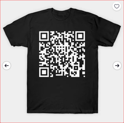 trump dancing Q-R-C-o-d-e T-Shirt
