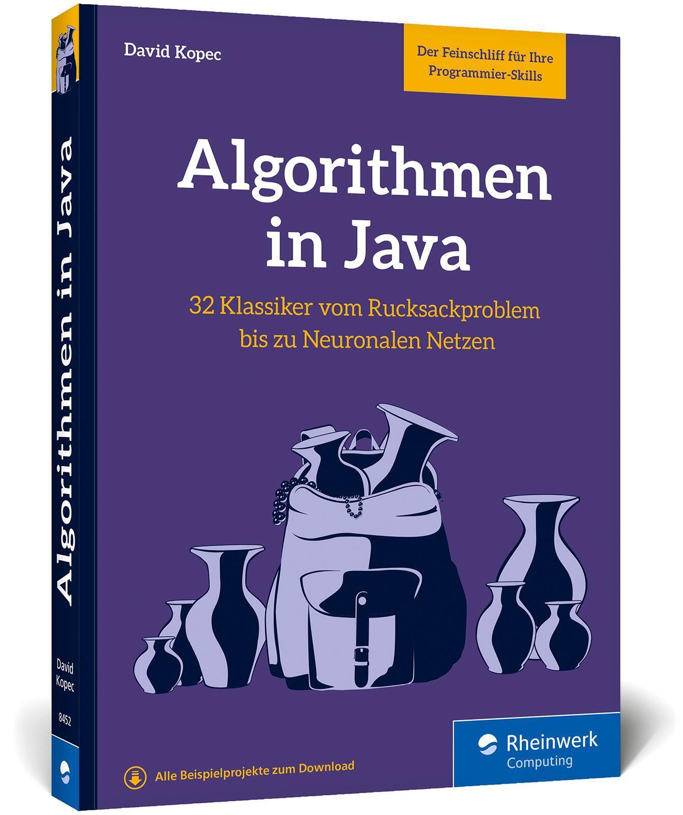 Thumbnail - David Kopec | Algorithmen In Java | Taschenbuch | Deutsch (2021) | 333