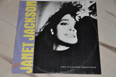 Janet Jackson - The Pleasure Principle - 80er - 12'' Maxi Vinyl Schallplatte LP