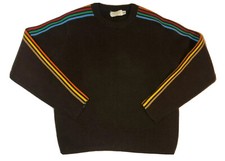 Vtg The Broadway University Shop Pullover Acrylic Sweater Mens Large L Hipster