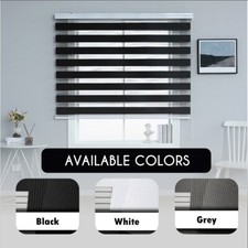 Zebra Binds Day and Night Roller Blinds Window Treatment  Easy Fit UK