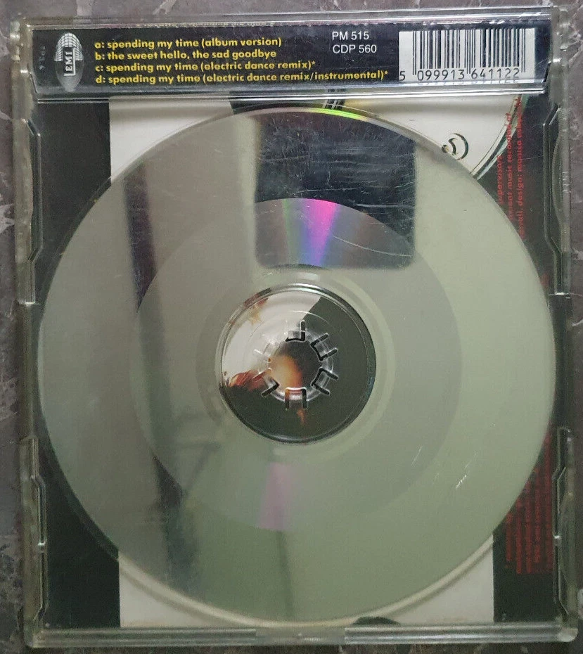 ROXETTE - Spending my Time - Top Rare 4 Track Schweden Press. Maxi CD 1991 - Bild 2 von 3