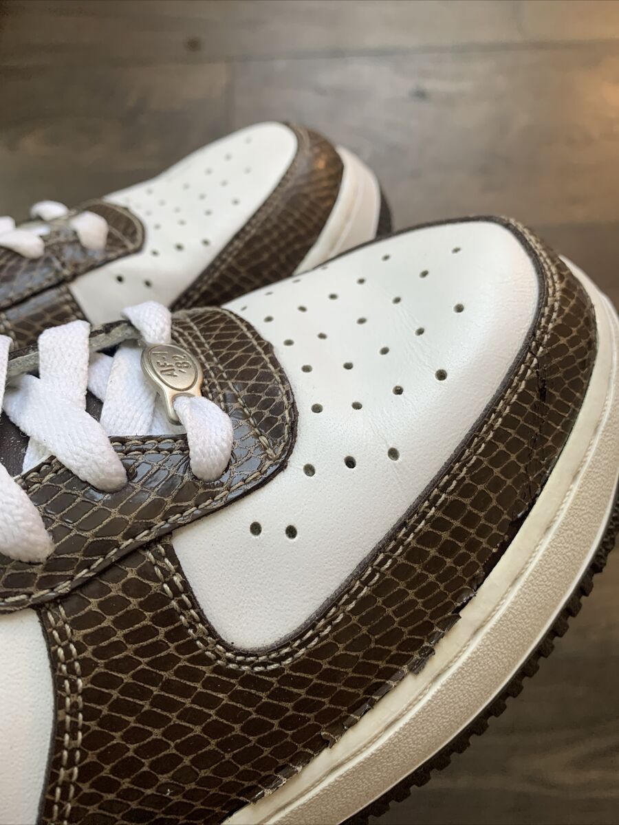 SAMPLE PROMO FROM 2003 Nike Air Force 1 '07 Low Snake Skin SAMPLE PROMO FROM 2003 Nike Air Force 1 '07 Low Snake Skin
