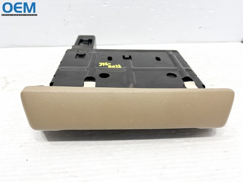 2005-2007 FORD F250 F350 CENTER DASH MOUNTED SLIDE PULL OUT CUP HOLDER BEIGE OEM - Picture 5 of 6