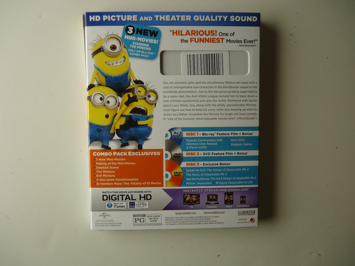 その他 Despicable Me/Despicable Me 2 [Blu-ray] [Import] rdzdsi3 Despicable Me 2 (Blu-ray, 2013) DVD included. Animated