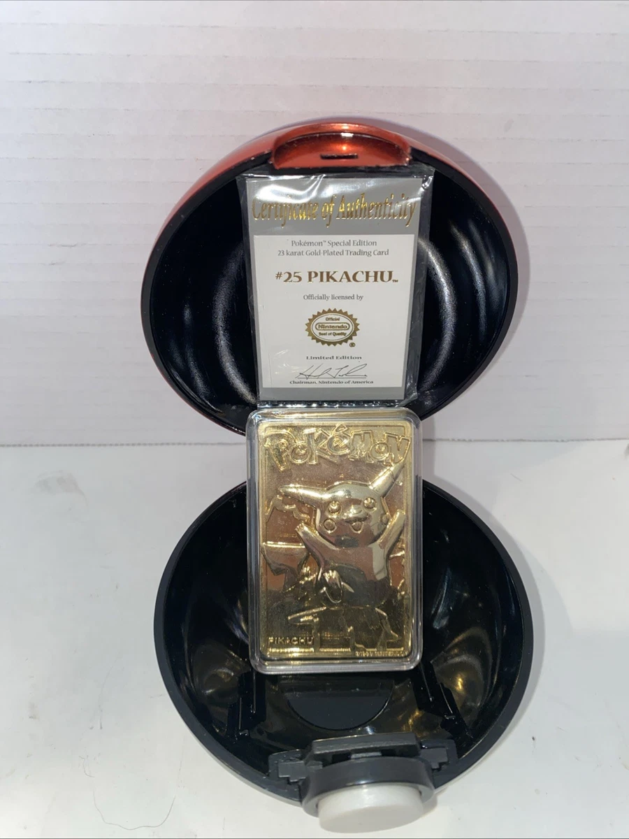 精灵宝可梦23k黄金集换卡| eBay