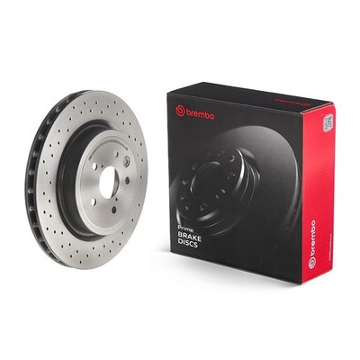 2x Bremsscheibe PRIME LINE - UV Coated BREMBO 09.A301.11 für LEXUS IS 2 USE20