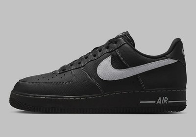 Nike Air Force 1 '07 LV8 Low Black Wolf Grey HQ2037-006 sz 11.5