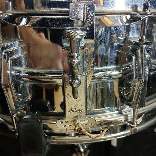 Ludwig Supraphonic LM400 Snare - Drum Keystone Badge vintage 1968 - Picture 10 of 23
