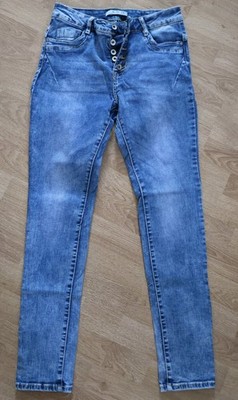 Blind Date Damen Jeans, Größe L, Blau