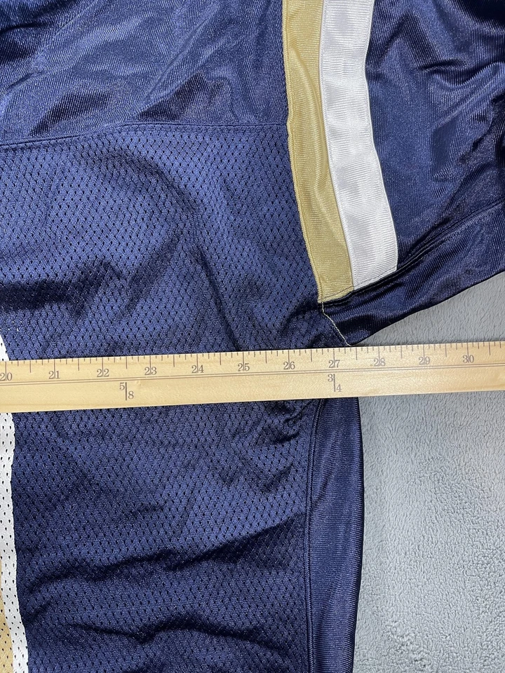 圣路易斯公羊队球衣男式 2XL 蓝色金色 NFL 足球史蒂文杰克逊 39 锐步 — 第 2/4 张图片