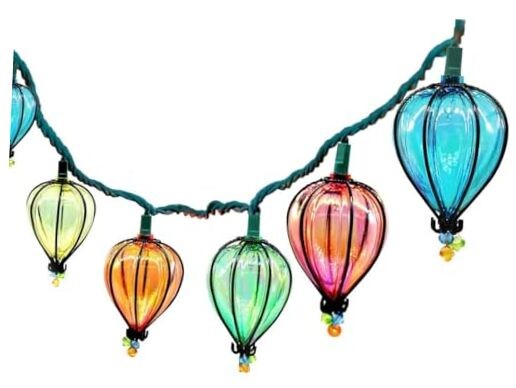 10 Multicolor String Lights for Backyard & Patio Decor