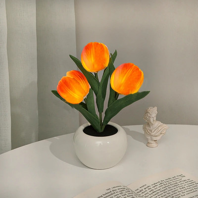 LED Tulip Night Light - Romantic Flower Lamp for Home Decor & Gifts