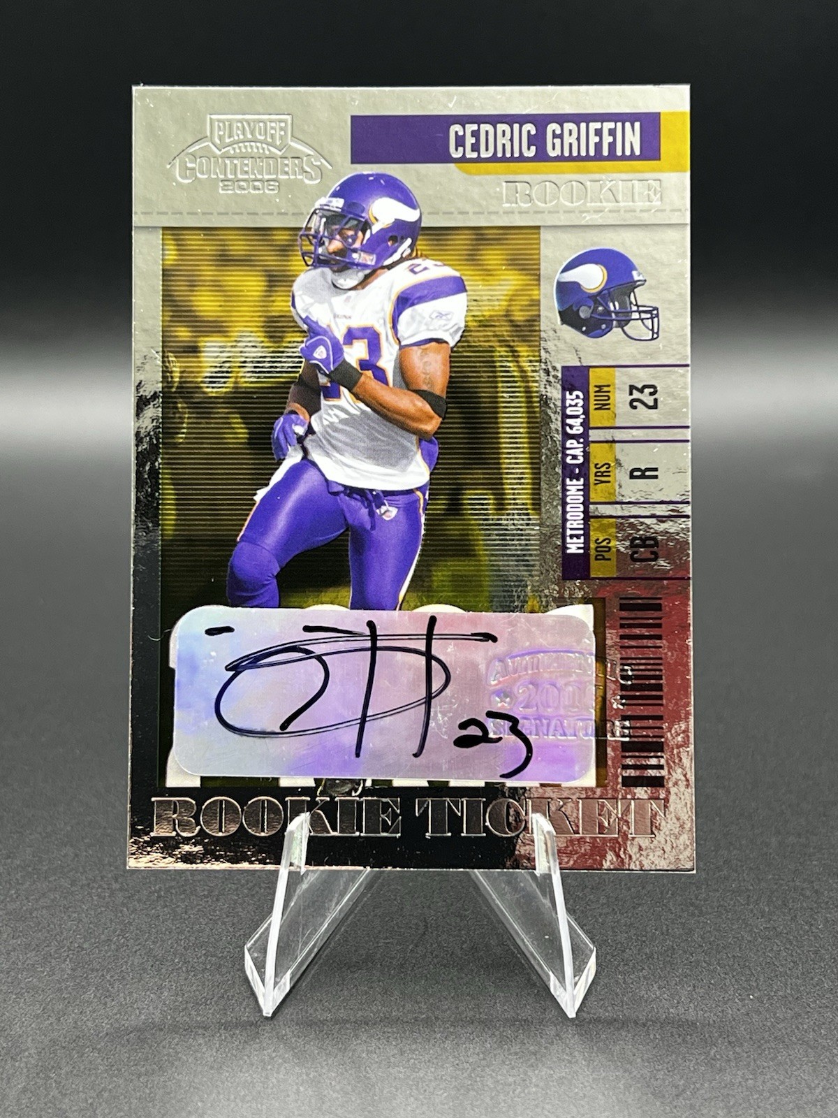 Cedric Griffin card image