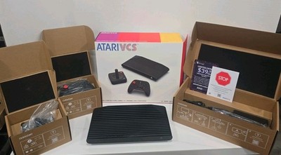 Atari VCS 800 Black Walnut Console Video Game Computer System Open Box NEW