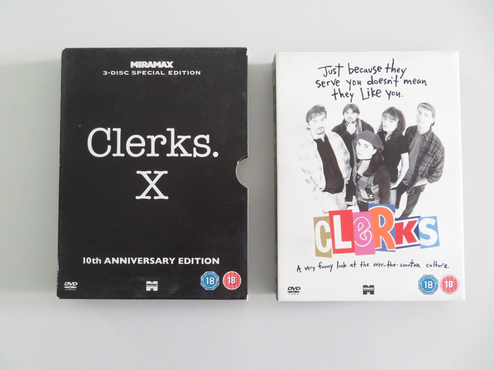 Clerks. X 10th Anniversary Edition (DVD BoxSet) Jason Mewes 1994 Region 2