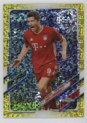 2020-21 Topps Chrome UEFA Champions League /299 Robert Lewandowski #50 1tw8