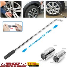 Radmutterschlüssel Steck-schlüssel Teleskop Radschlüssel Radkreuzschlüssel 17/23