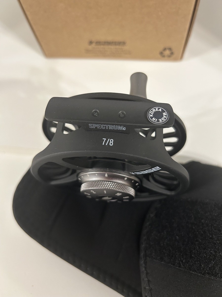 Sage Spectrum C 7/8 WT Fly Fishing Reel. New, Black - SAME