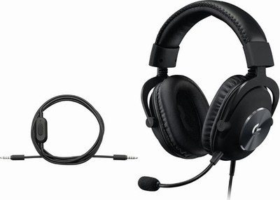 Logitech G Pro X SE Wired Gaming Headset with Microphone: Detachable Microphone