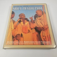 Hearing from Srila Prabhupada Vol. 3 Cassette Tapes Set of 16 Vintage RARE