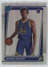 2021-22 Panini Donruss Optic Rated Rookie Holo Prizm Moses Moody #184 11ho