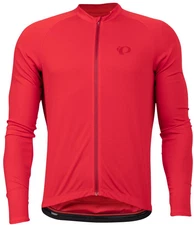 New Pearl Izumi Quest Long Sleeve Cycling Jersey Men's Medium Goji Berry