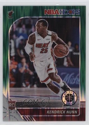 2019-20 Panini NBA Hoops Premium Stock 37/99 Kendrick Nunn #250 Rookie RC 00c5