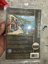 Dimensions Gold Collection Petites Overlook Café Cross Stitch Kit