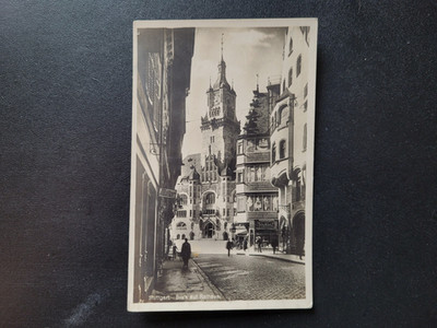 Postcard Stuttgart - view of the City Hall around 1930 (T5)