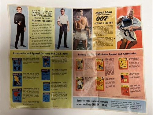 1965 Gilbert "The Man From U.N.C.L.E." Original Illya Kuryakin Figure UNCLE Spy - Picture 8 of 11
