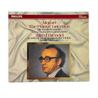 Mozart The Piano Concertos Alfred Brendel Neville Marriner Philips Classics 10