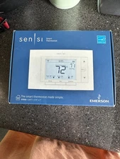 New- Open box Emerson Sensi Smart Programmable Thermostat - White (ST55)