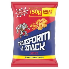Golden Wonder Transform-A-Snack Spicy Flavour Snacks 27g Multipack of 30
