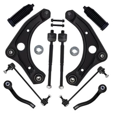  10Pc Front End Suspension Kit Fit For 2012-2019 Ni-ssan Versa, 14-19 Versa 
