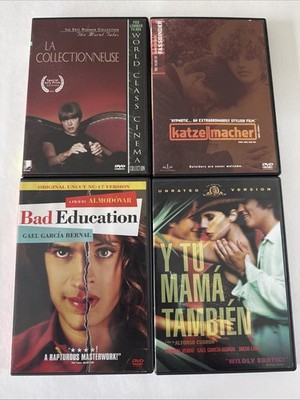 Art House DVD Lot Rohmer Fassbinder Almodovar Cuaron French Spanish German Wave