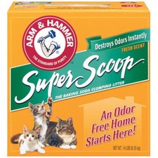 Church  Dwight 02200 20 lbs. Super Scoop Clumping Litter