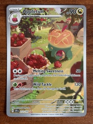 appletun pokemon card vmax POKMON GAME sv7a 075/064 AR Mint Condition. Appletun #11 Prices | Pokemon